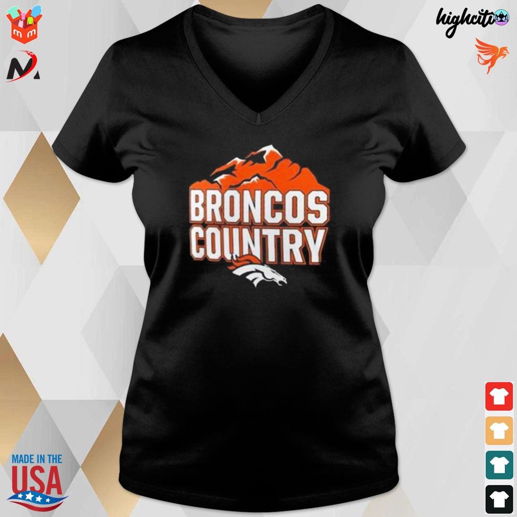 denver broncos graphic tee