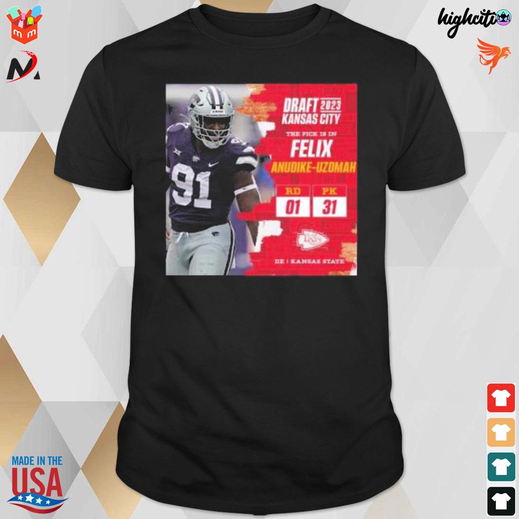 NFL Draft 2023 Kansas City The Pick Is In Felix Anudike-Uzomah Shirt,  hoodie, sweater, long sleeve and tank top