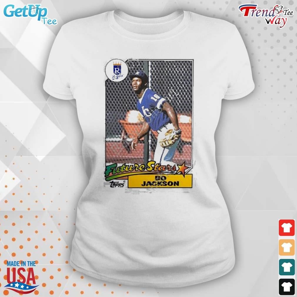 Homage 1987 Topps Future Stars Bo Jackson Royals Shirt, hoodie