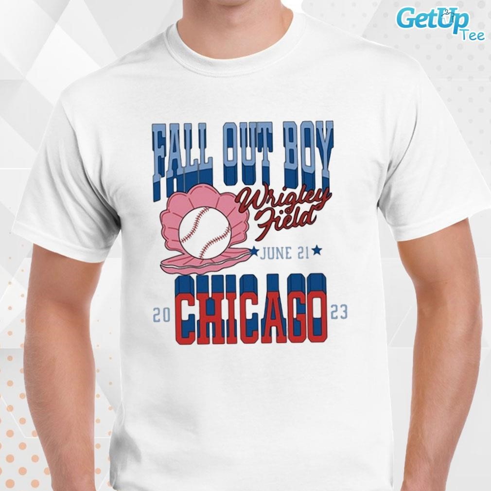 Fall Out Boy Wrigley Field Tour June 21 2023 Chicago T Shirt - Bring Your  Ideas, Thoughts And Imaginations Into Reality Today