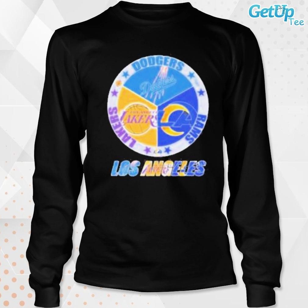 Los Angeles Rams Los Angeles Lakers Los Angeles Dodgers 2023 t-shirt,  hoodie, sweater, long sleeve and tank top