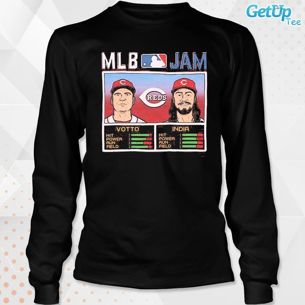 jam reds votto and India art design T-shirt, hoodie, sweater, long tank top