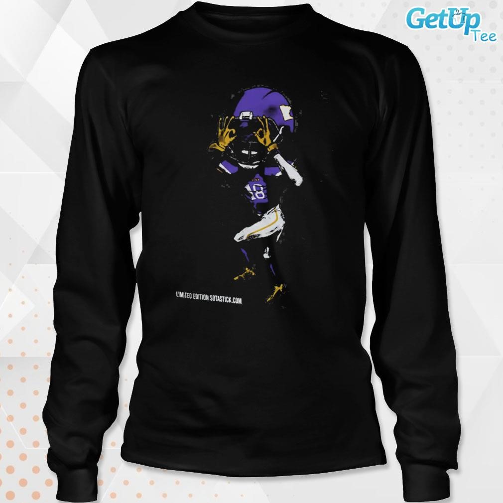 Sotastick Justin Jefferson Griddy Touchdown Dance Shirt, hoodie