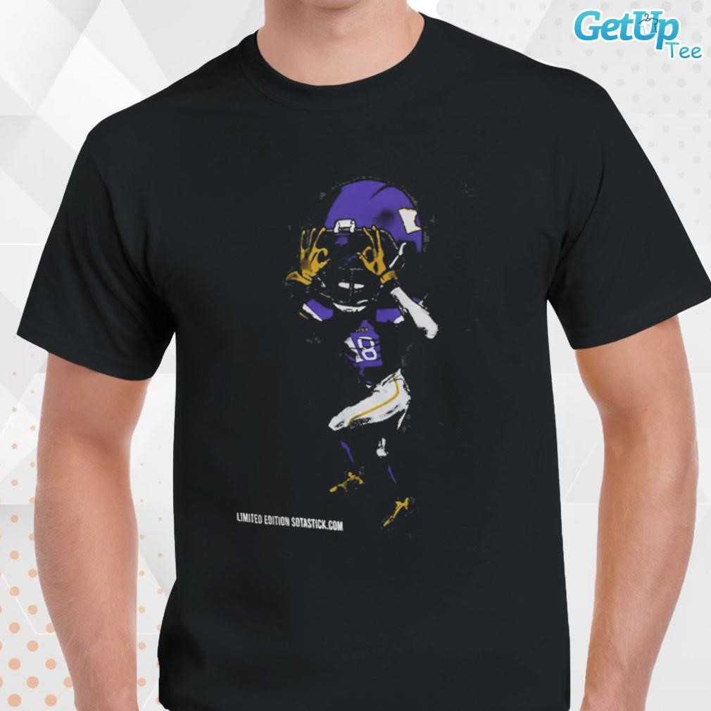 Justin Jefferson griddy touchdown dance shirt, hoodie, sweater, long sleeve  and tank top