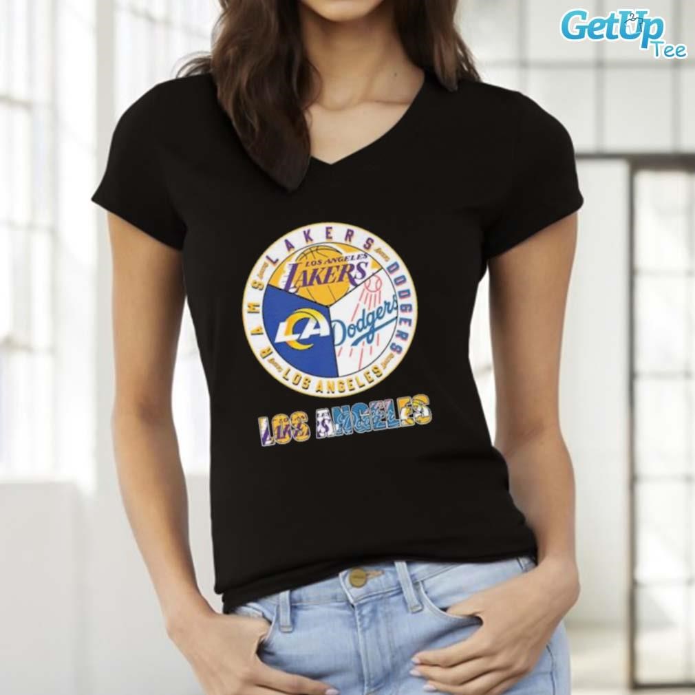 Los Angeles Lakers Dodgers Rams City Champions 2023 Shirt - Bring Your  Ideas, Thoughts And Imaginations Into Reality Today