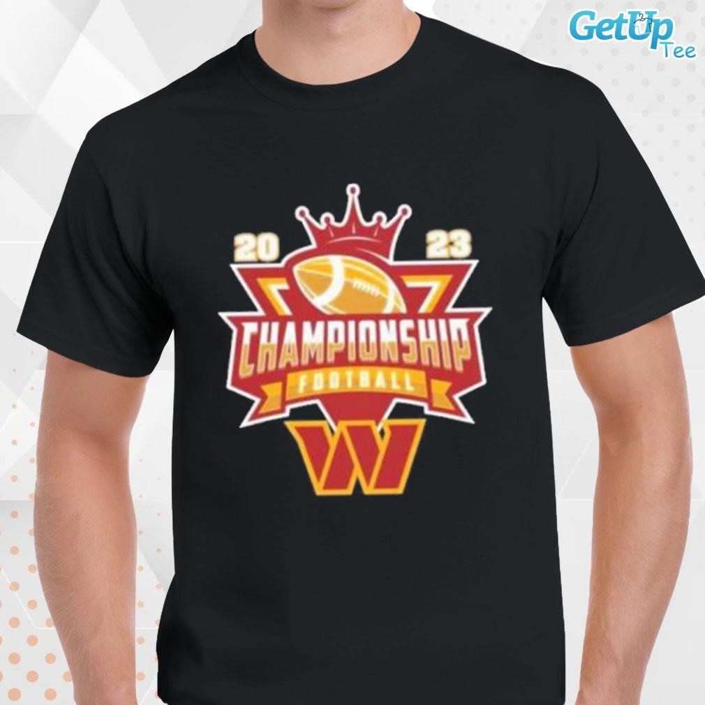 Official washington Commanders Football Nfl 2023 Championship Crown Logo  Shirt, hoodie, sweater, long sleeve and tank top