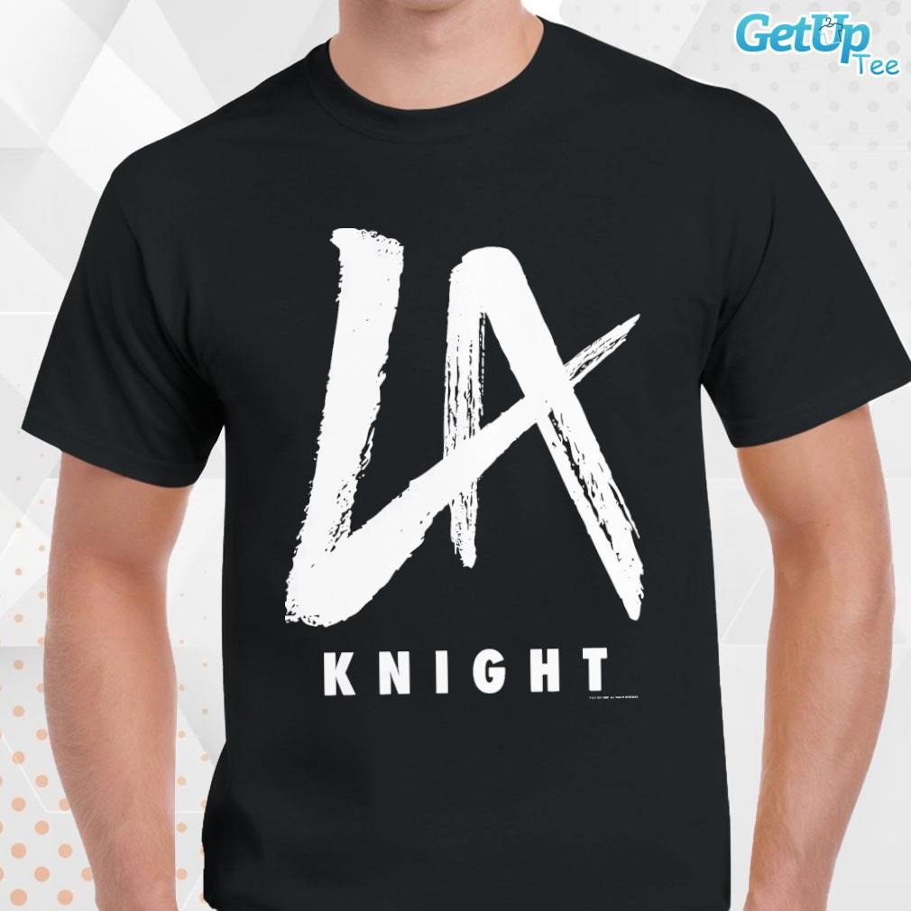 Limited La Knight Fanatics logo design T-shirt