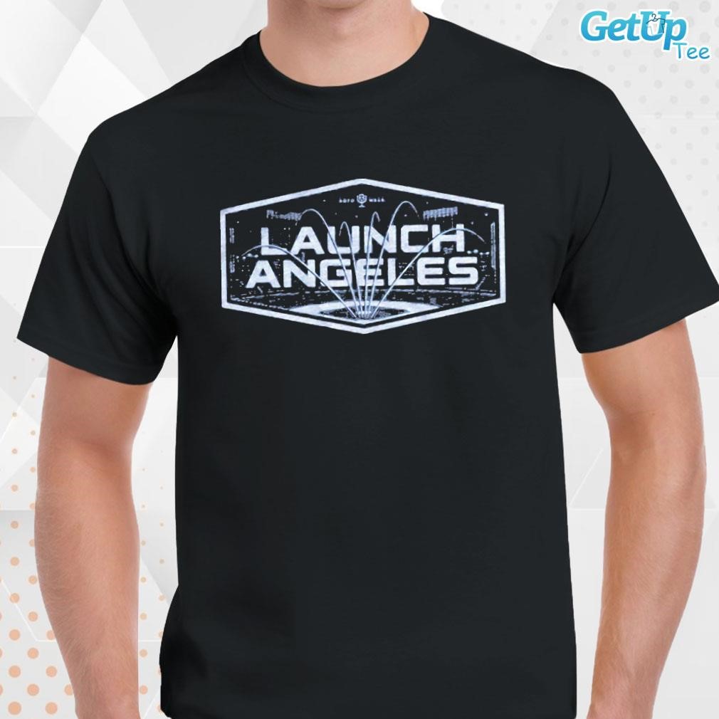 Limited Launch Angeles text design T-shirt