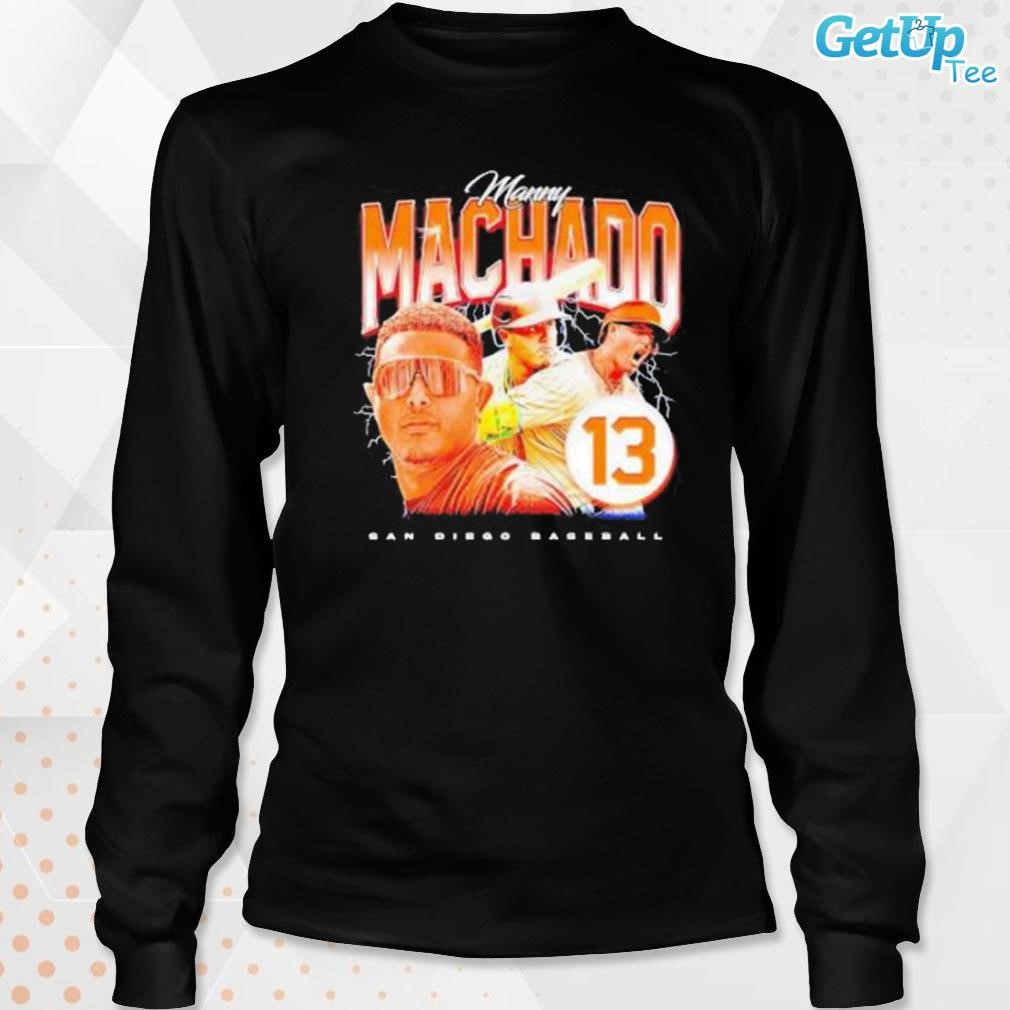 Number 13 Manny Machado San Diego Padres Baseball Vintage Shirt, hoodie,  sweater, long sleeve and tank top