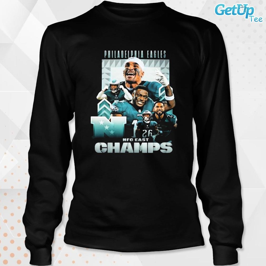 Philadelphia Eagles NFC East Champs photo design T-shirt, hoodie, sweater,  long sleeve and tank top