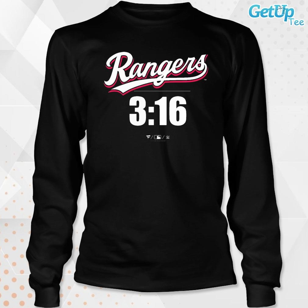 Texas Rangers Fanatics Branded Taylor T-Shirt - Black