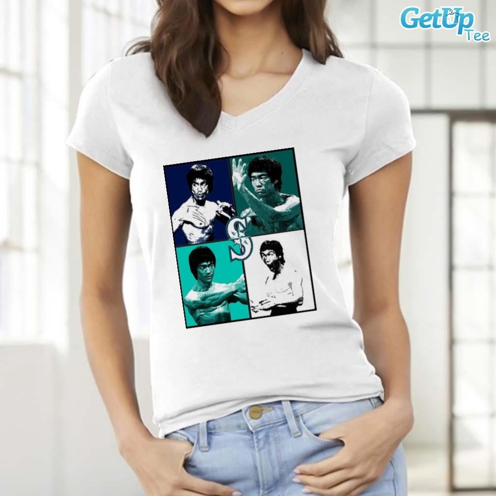 Funny bruce lee night seattle mariners shirt - Limotees