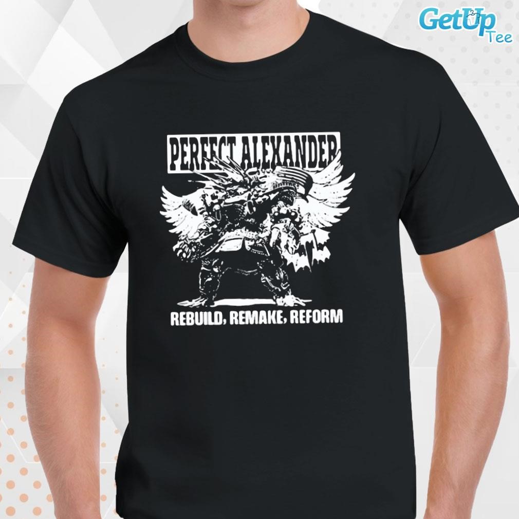 Limited Final Fantasy Xiv Perfect Alexander Rebuild Remake Reform art design T-shirt