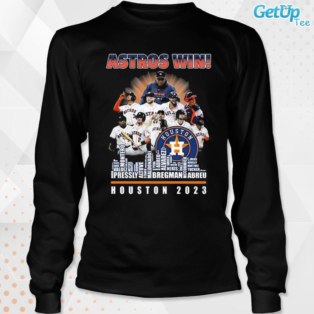 Official houston Astros Win Players City Skyline Houston 2023 Shirt,  hoodie, sweater, long sleeve and tank top
