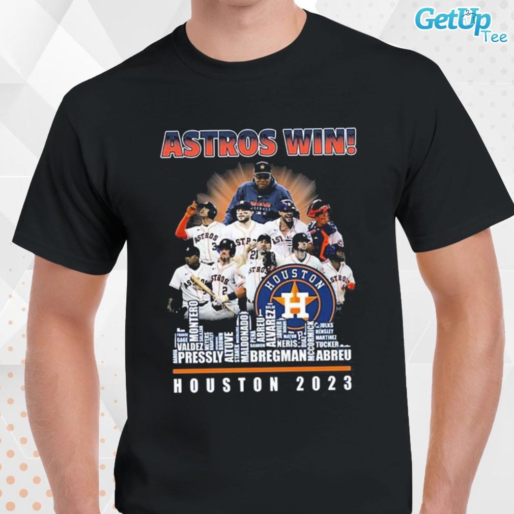 Official houston Astros Win Players City Skyline Houston 2023 Shirt,  hoodie, sweater, long sleeve and tank top