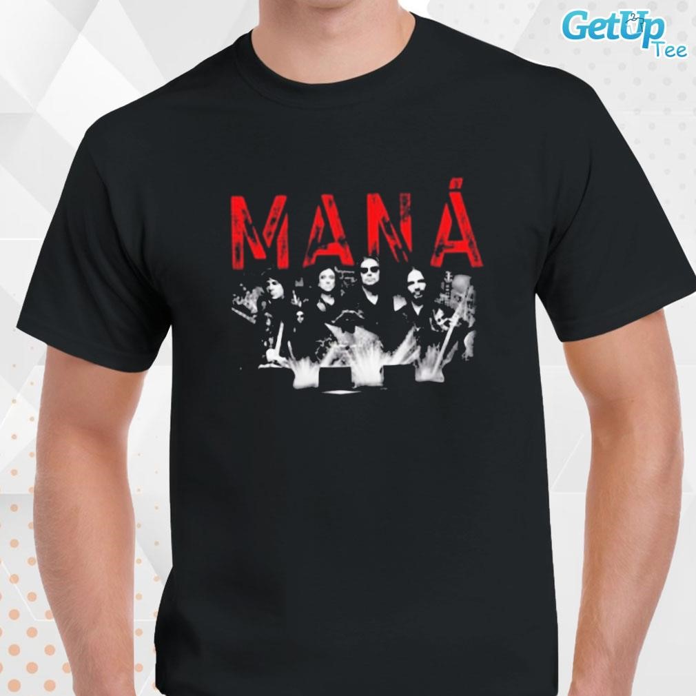 Limited Mana Band Concert México Lindo Y Querido Tour photo design T-shirt