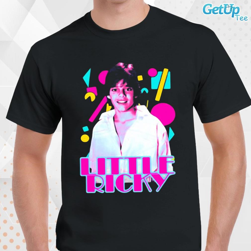 Limited Menudo Little Ricky Martin Little Ricky photo design T-shirt