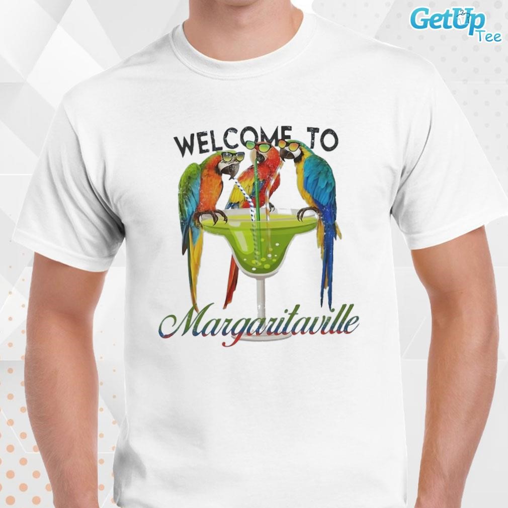 Limited Parrothead In Memory of Jimmy Buffett Margaritaville art design T-shirt
