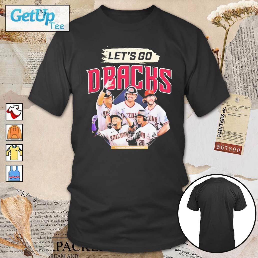 Official Arizona Diamondbacks Let's Go D Backs NLCS 2023 Shirt