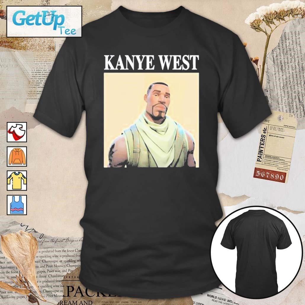 Kanye West portrait art t-shirt