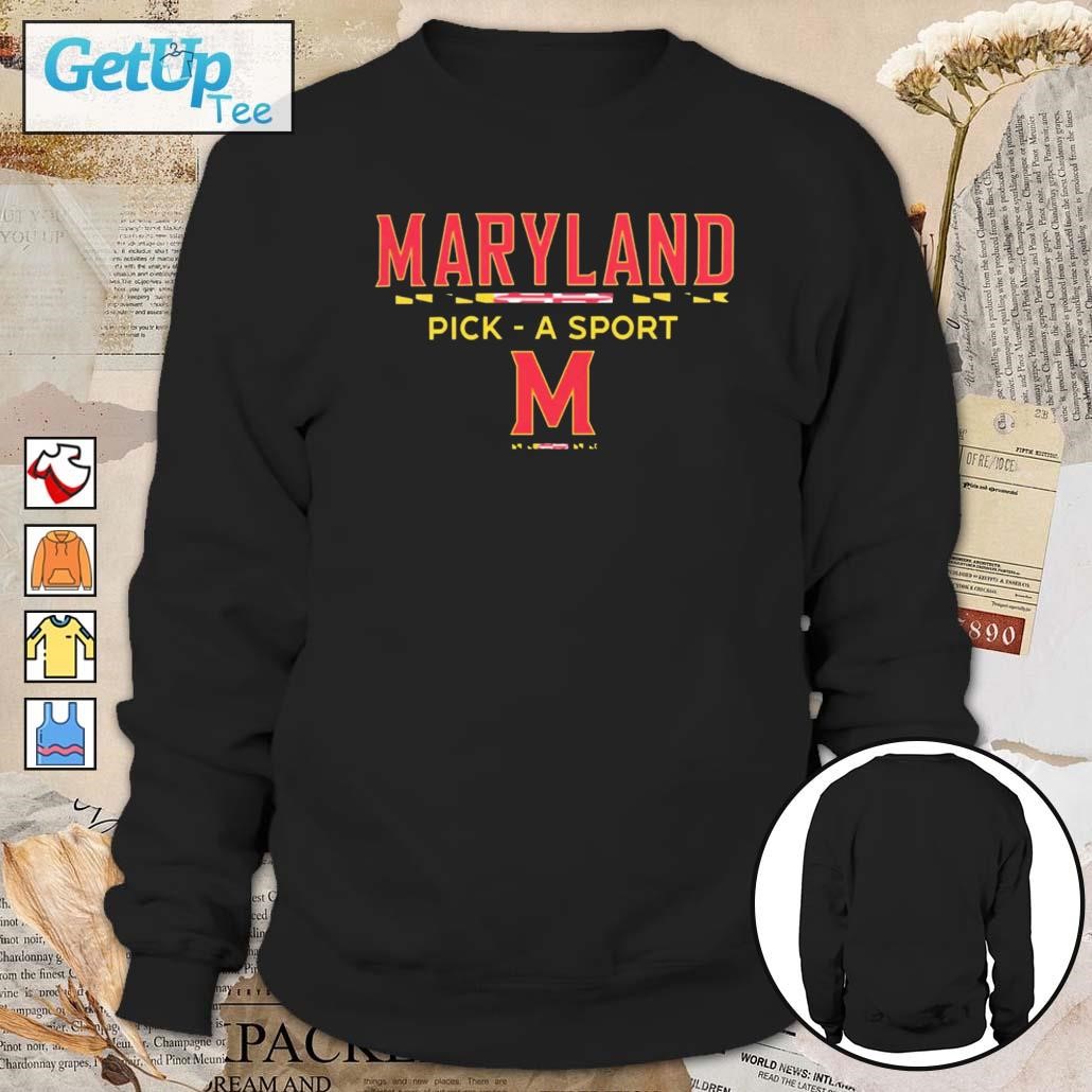 Maryland Terrapins Personalized Authentic Pick A Sport sweatshirt