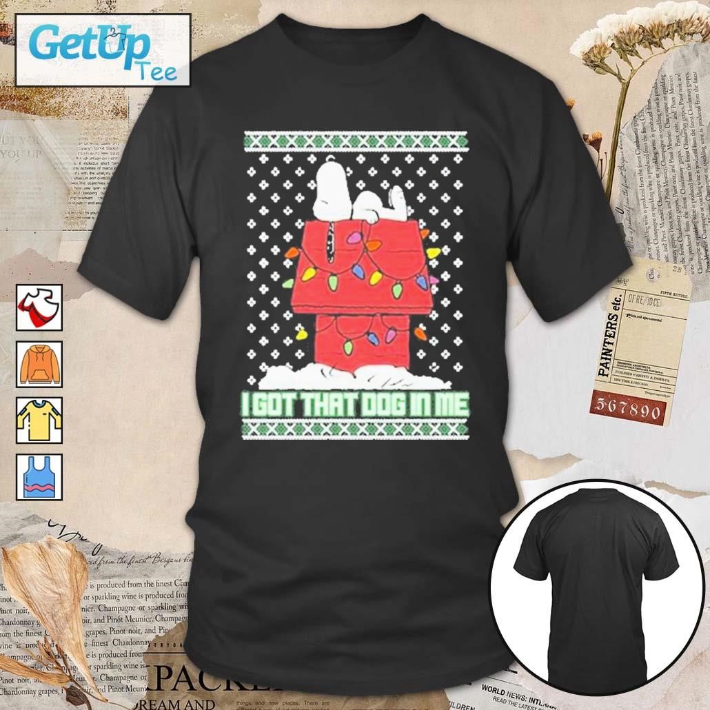 Snoopy Dog In Me Tacky t-shirt