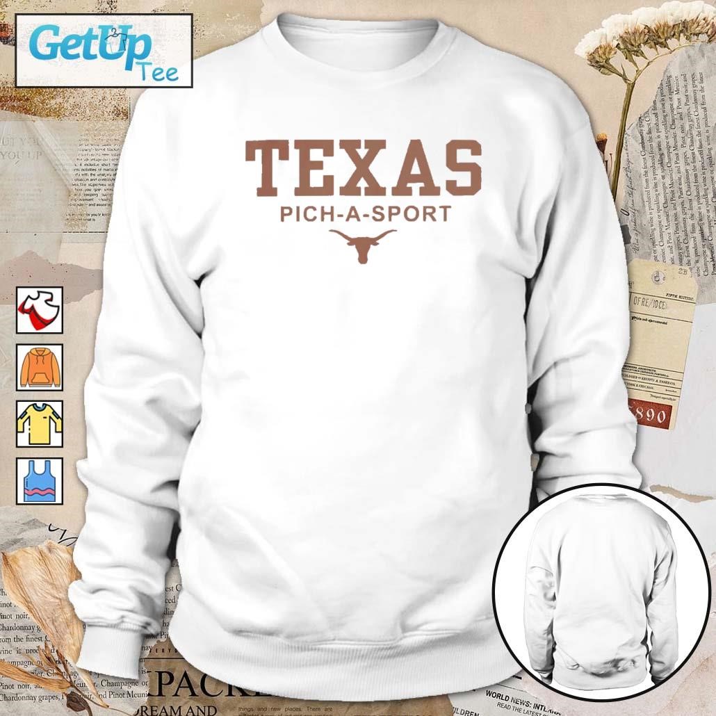 Texas Longhorns Personalized Authentic Pick A Sport sweatshirt